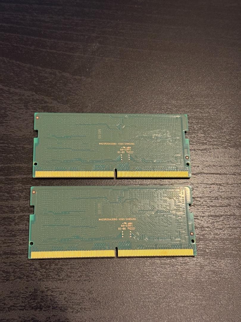 Samsung DDR5-5600 メモリー 16GB 2枚 計32GB