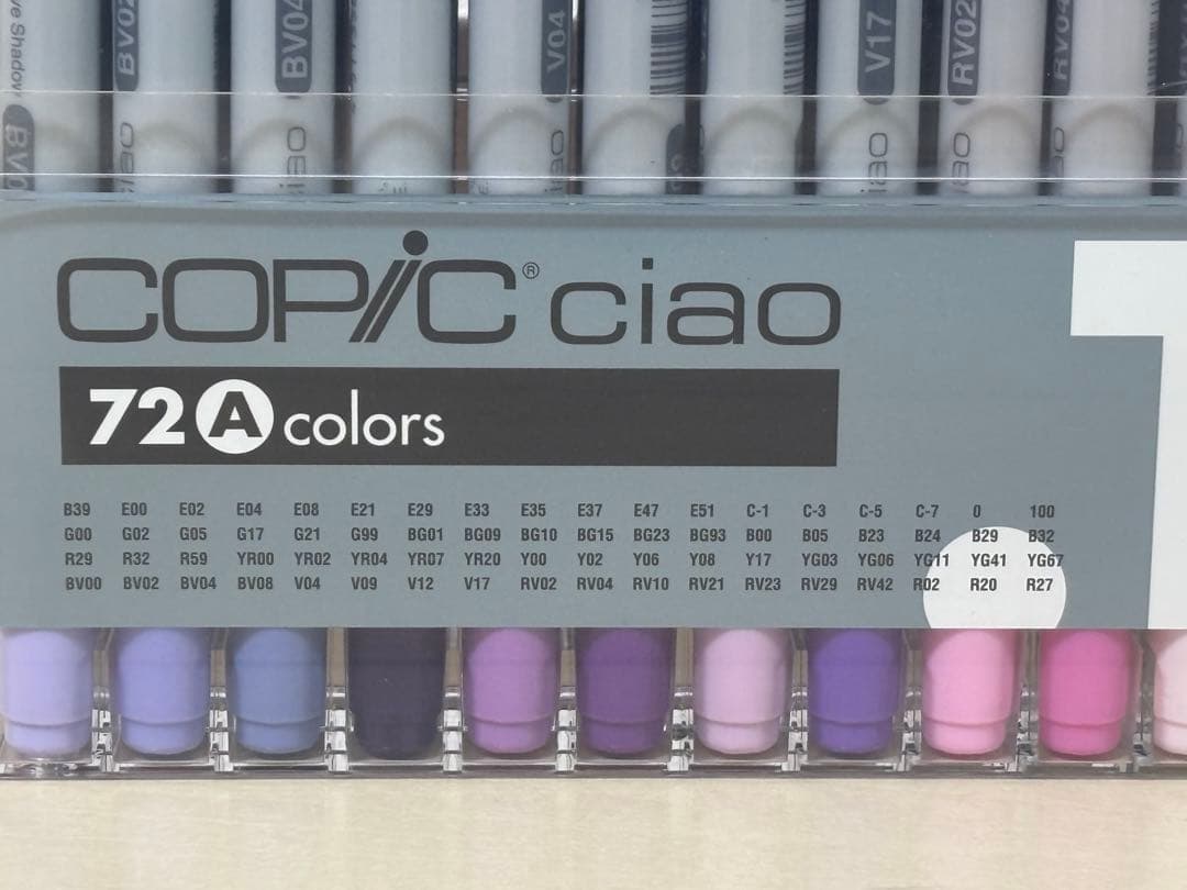 copic ciao 72色セット