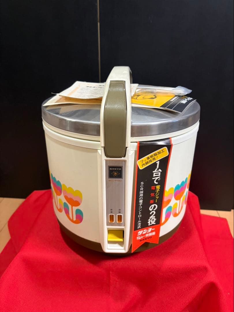 ⭐︎昭和レトロ サンヨー電子ジャー ECJ-Ｆ1800