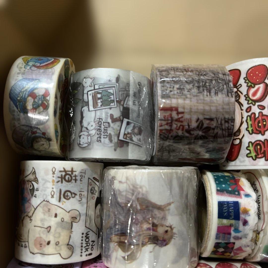 海外マスキングテープ 27本セット 新品中古ミックス