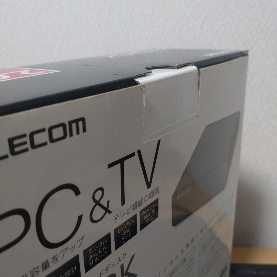ELECOM　外付けハードディスク　ELD-XED020UBK