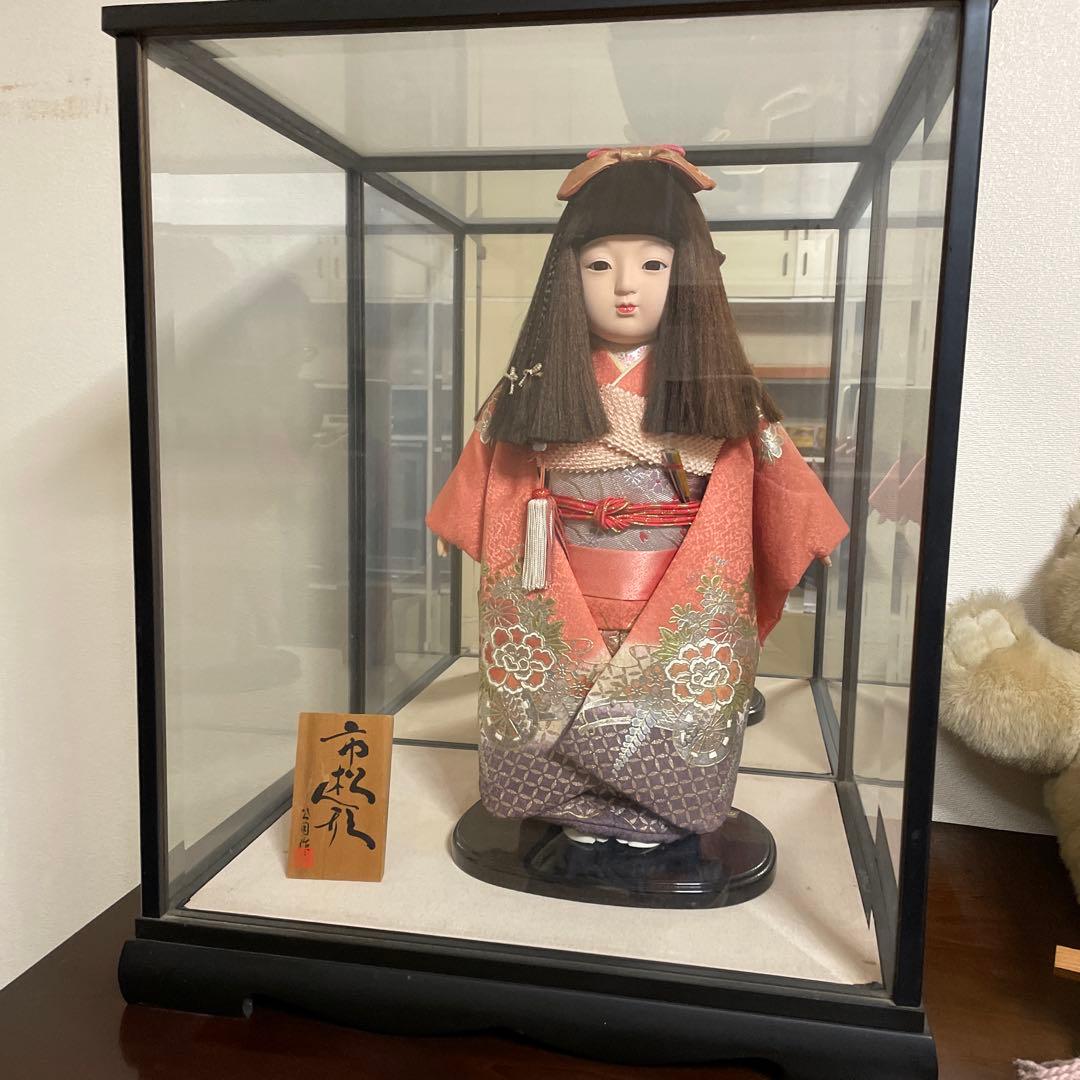 匿名配送　市松人形