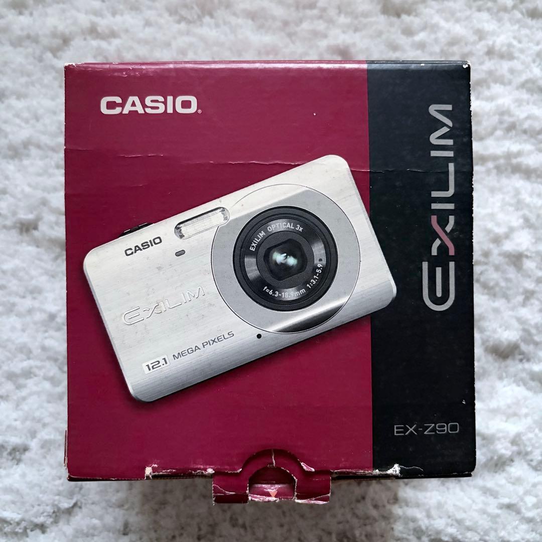 美品【動作確認済】CASIO カシオ EXILIM EX-Z90 レトロコンデジ