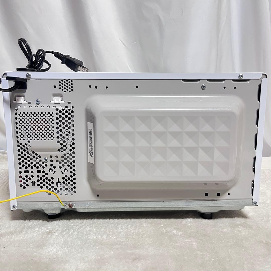 アビテラックス 電子レンジ ホワイト フラットタイプ 18L ARF-206