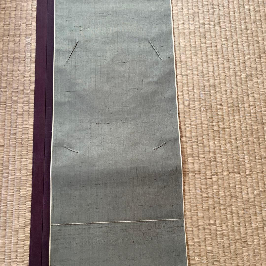 色紙掛軸　松琴
