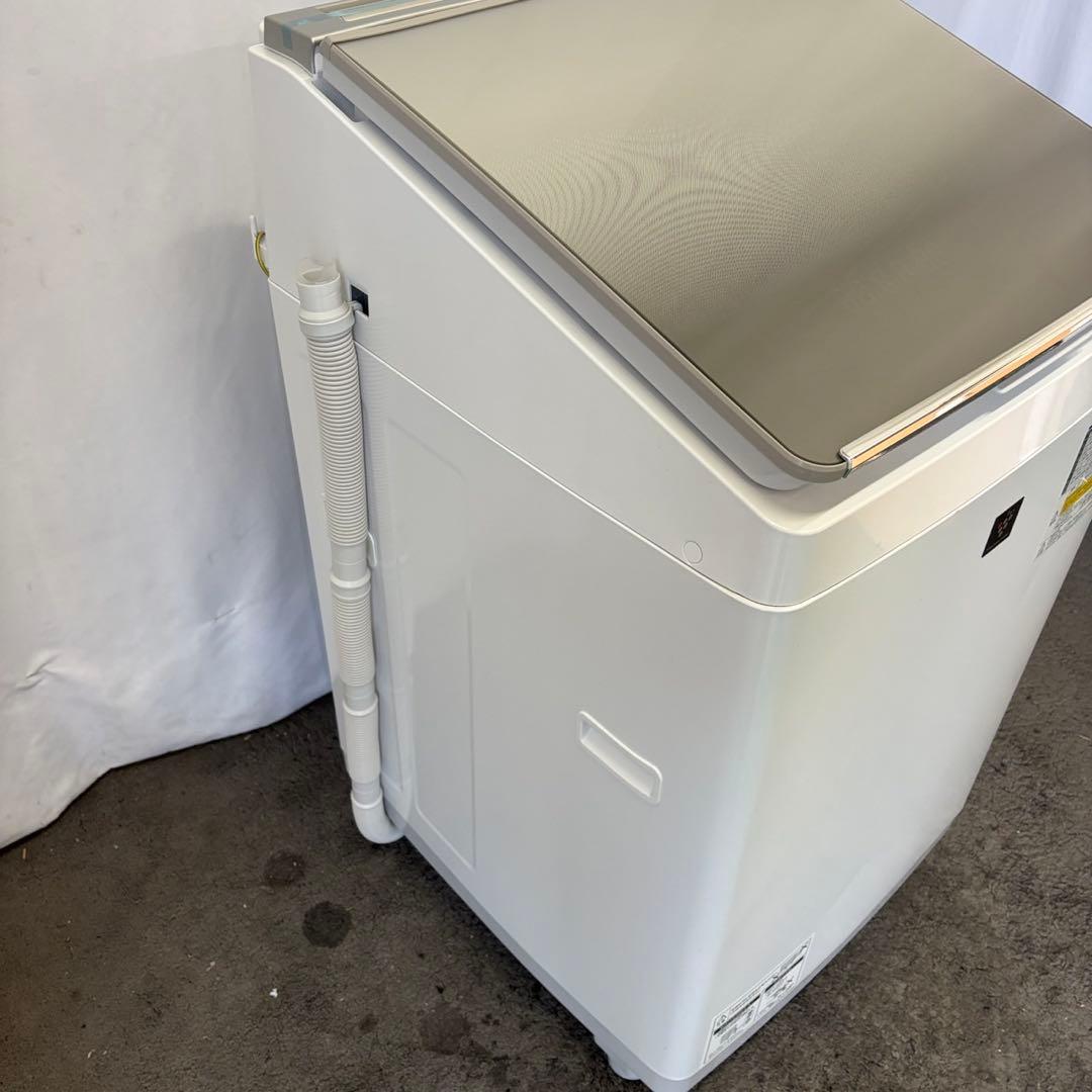 ★266　洗濯機　SHARP　11キロ　乾燥機能　安い　綺麗　分解洗浄　設置無料
