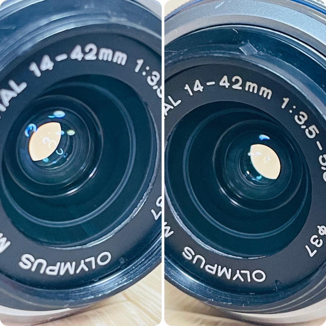 Olympus E-P3 シルバー シャッター数 1,760回 ＋ レンズセット
