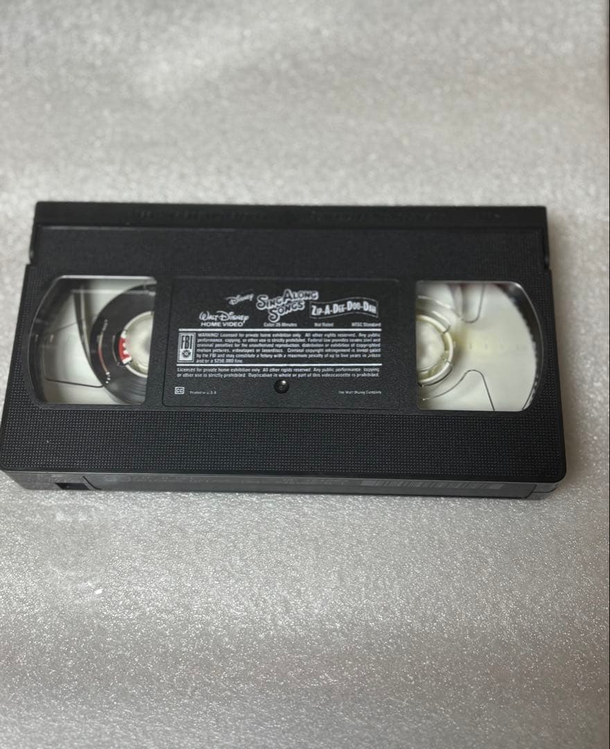 スプラッシュマウンテン原作.南部の唄 VHSテープまとめ売り
