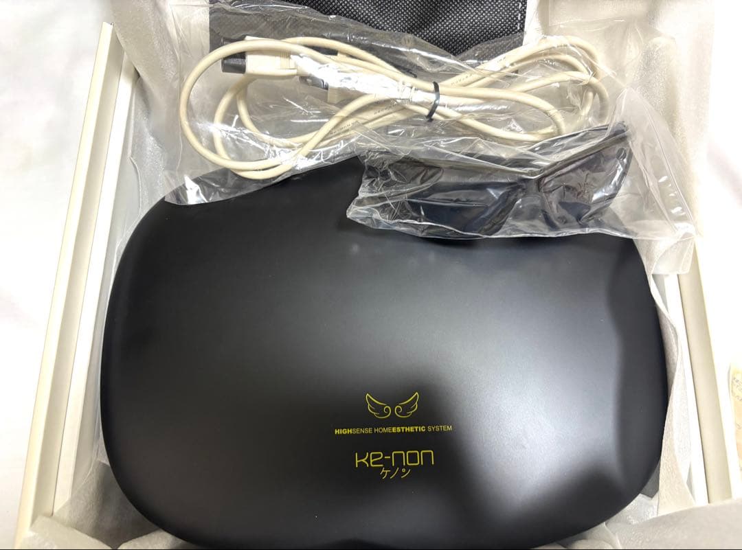 美品⭐︎ケノン つや消しブラックVer8.4 残量9割レベル10で49万回照射可能