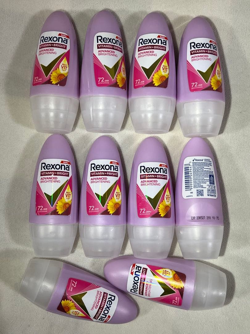 ブライトニング 45ml x10本 REXONA レクソナ 制汗デオドラント