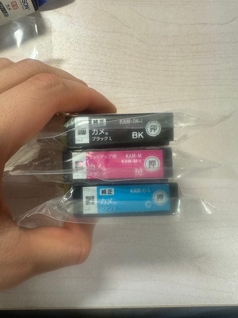 EPSON KAM-6CL-L 純正インク 6色パック（L）+各種インクセット