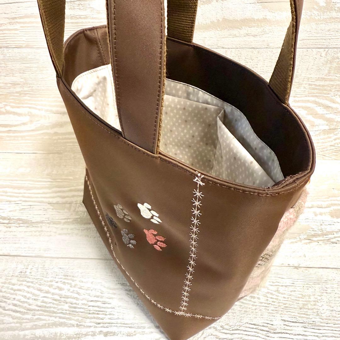 ゴールデンレトリバー刺繍♡秋冬トートバッグ