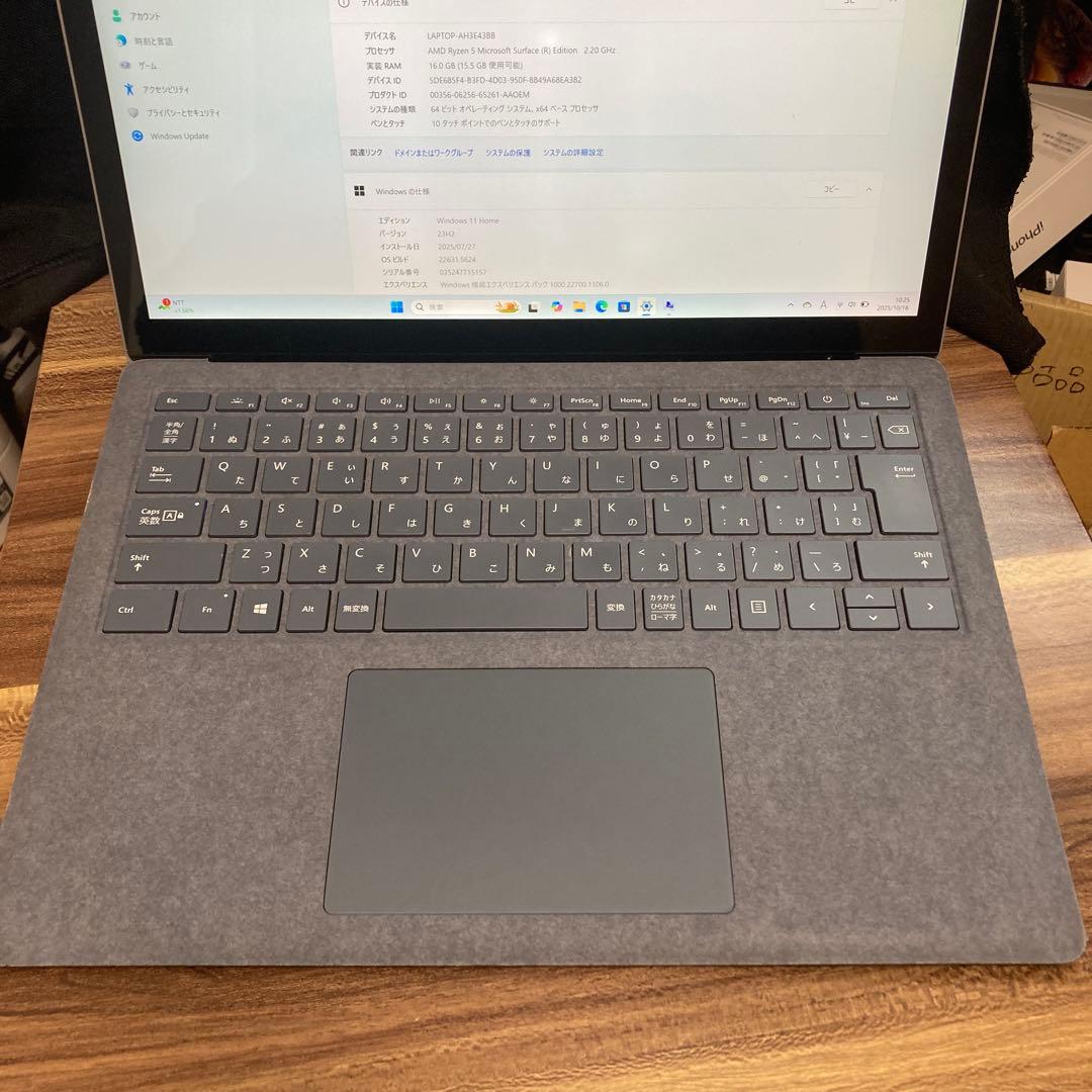 【即日発送！】surface laptop4 RAM16GB ROM256GB
