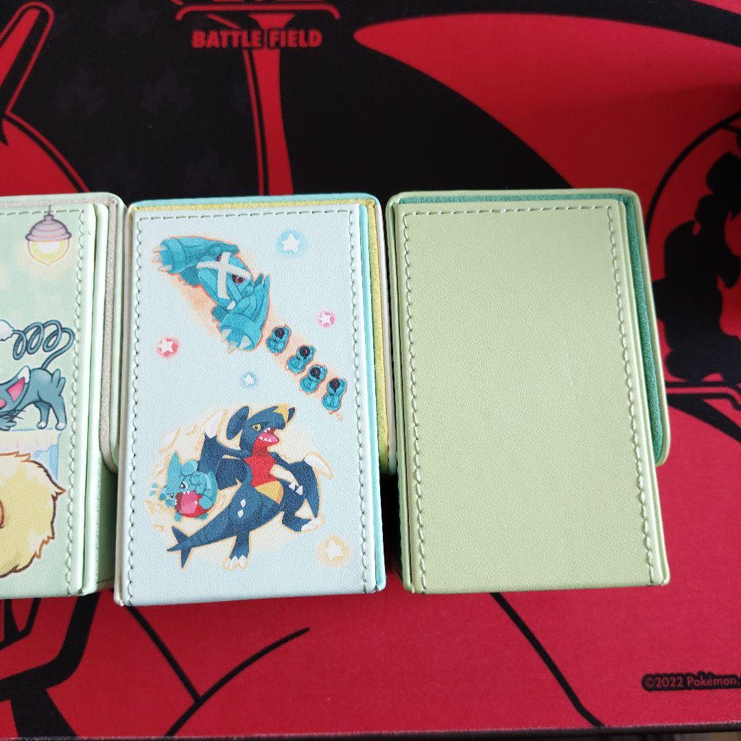 ポケモンカードゲーム フリップデッキケース ピカチュウ　カビゴン　ヨーギラス