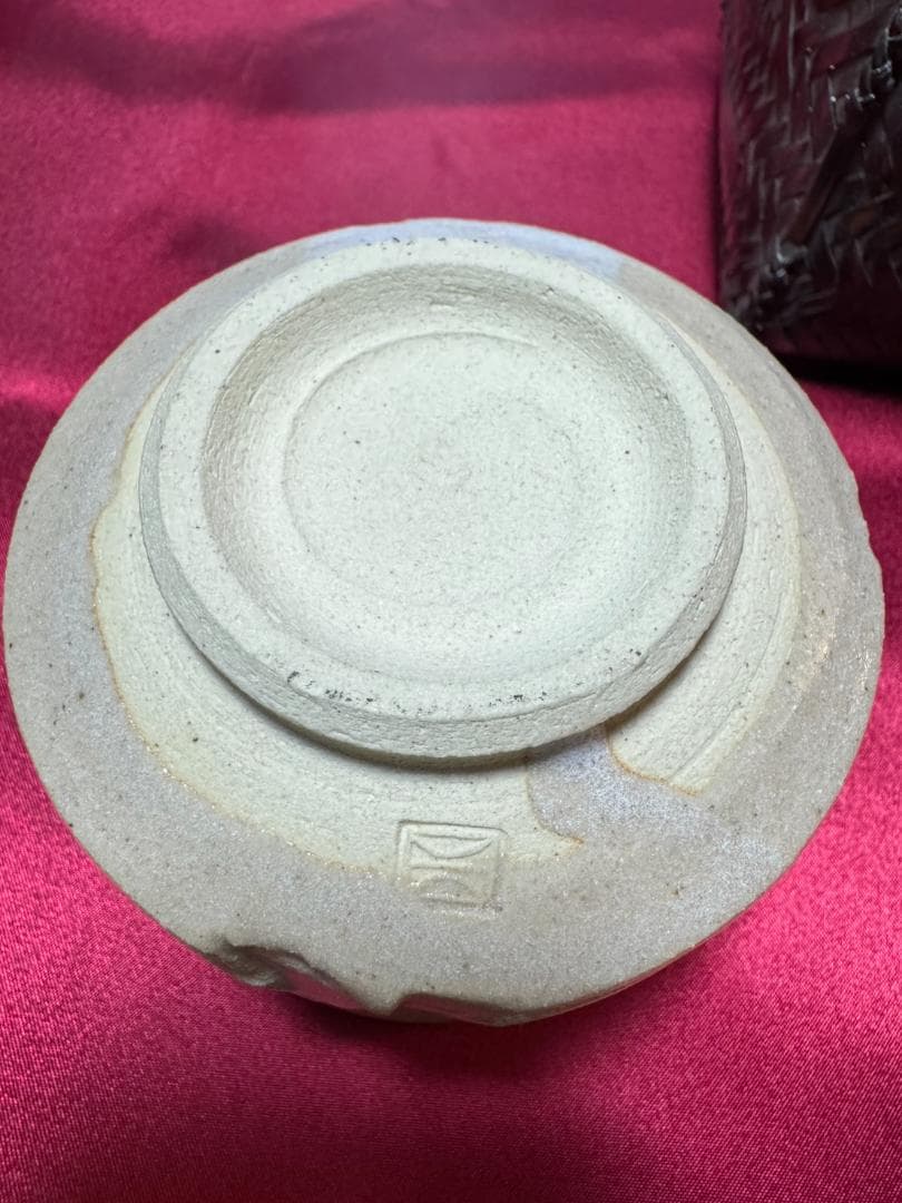携帯用茶道具 西陣織　野点かご