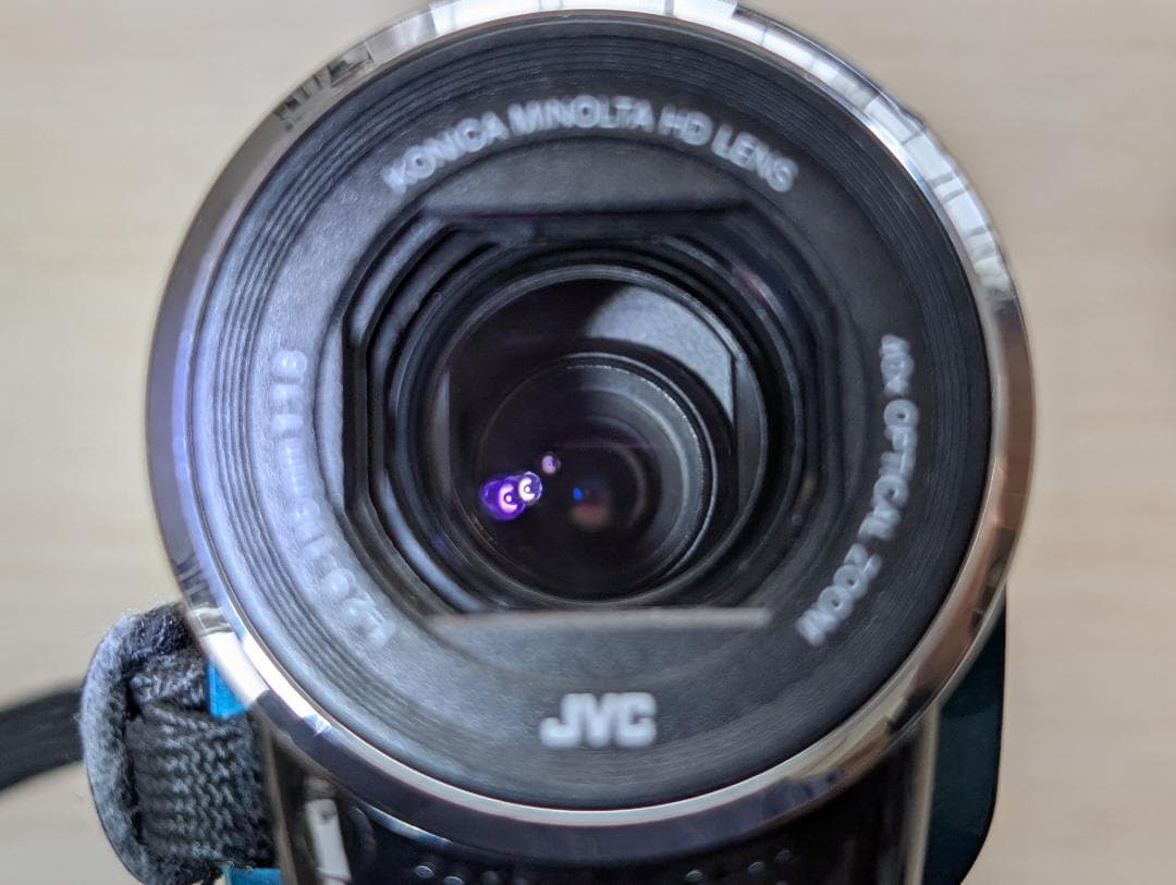 JVC Everio GZ-E117 グリーン 動作品