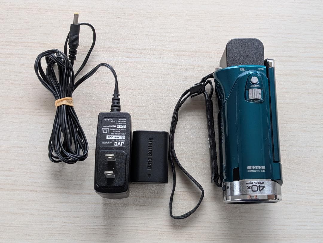 JVC Everio GZ-E117 グリーン 動作品