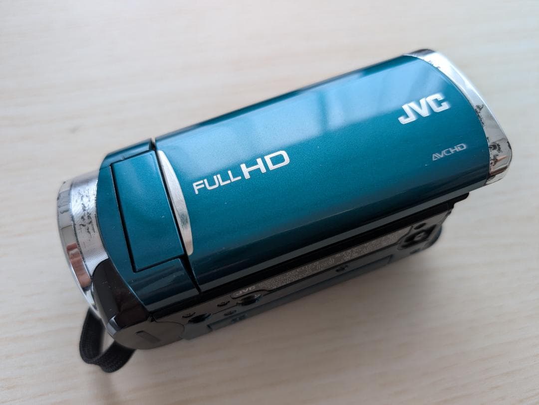 JVC Everio GZ-E117 グリーン 動作品