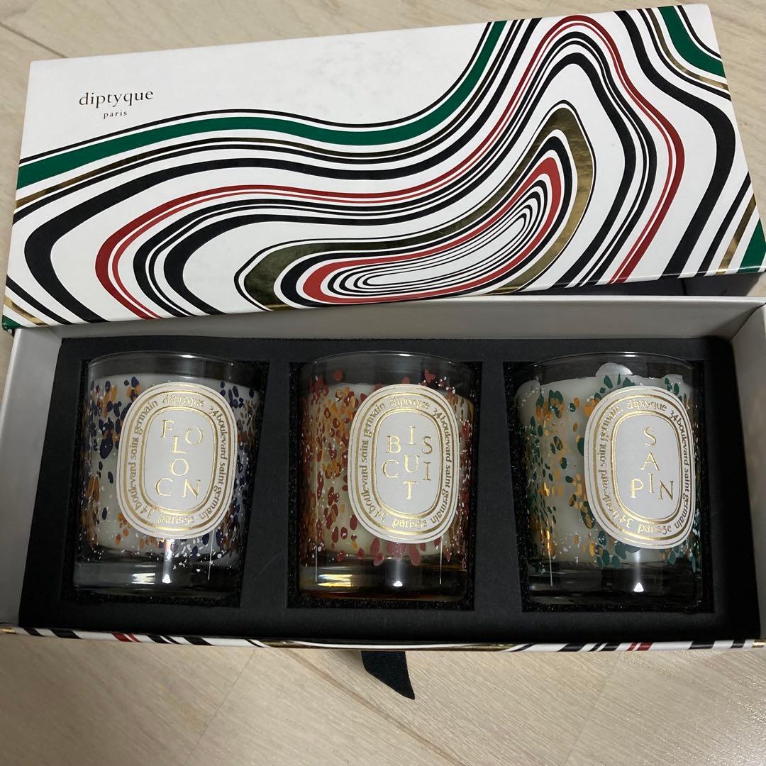 diptyque　ホリデー限定キャンドルセット