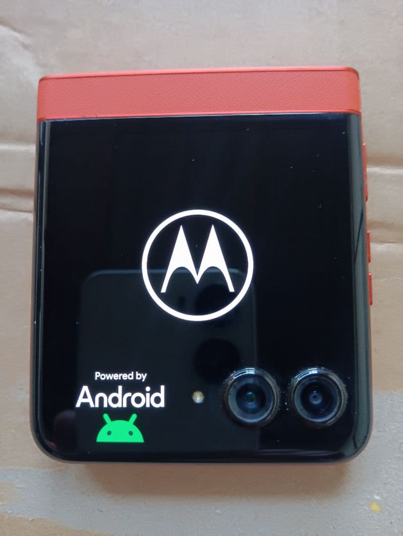 Motorola razr 50 スプリッツオレンジ　Simフリー 512G