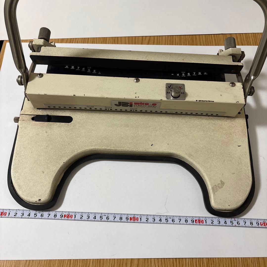 JBI PUNCH BIND パンチ穴　Oリング　カレンダー　製本機　業務用
