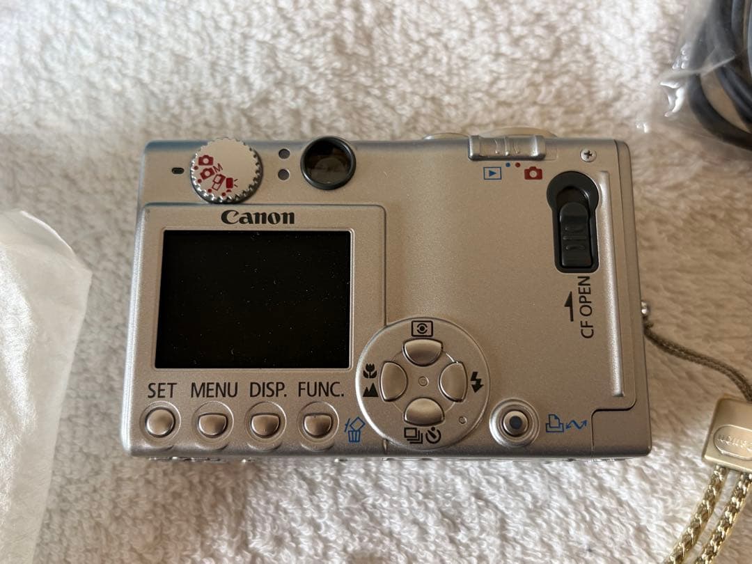 【一部不具合あり】Canon IXY DIGITAL 450 付属品多数 CF付