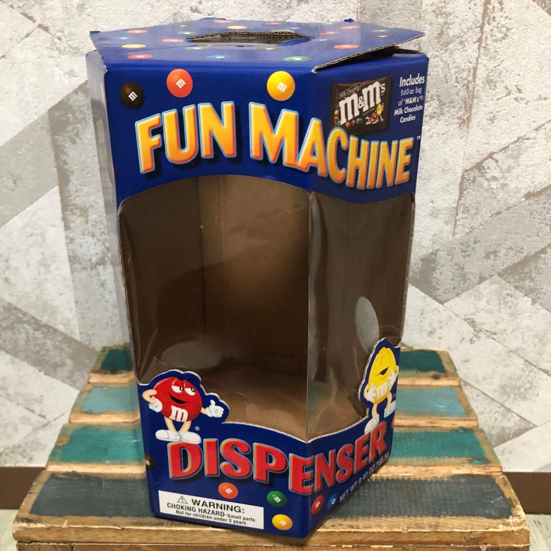 デッドストックアメリカUSAビンテージM&M'sファンマシーンディスペンサー