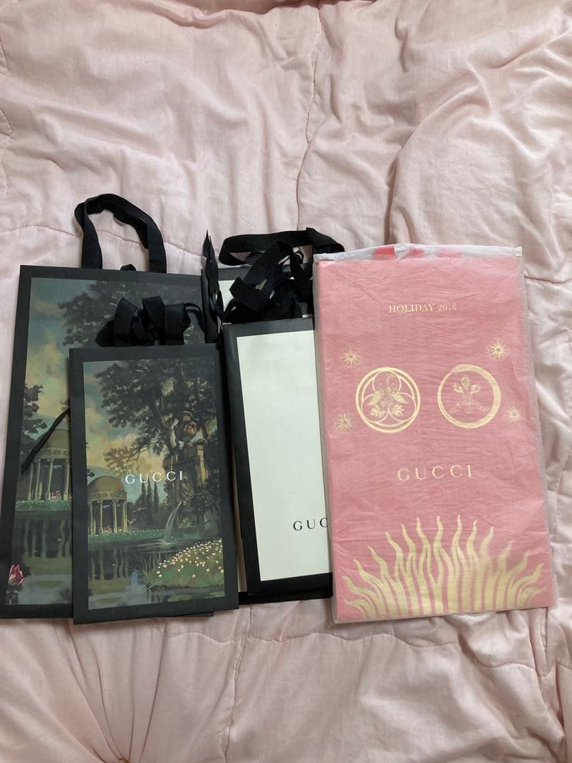 GUＣCＩ　箱　紙袋　ショッパー ショップ袋　　まとめ売り