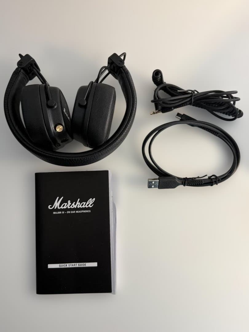 Marshall Major IV ワイヤレスヘッドホン　#5136-1