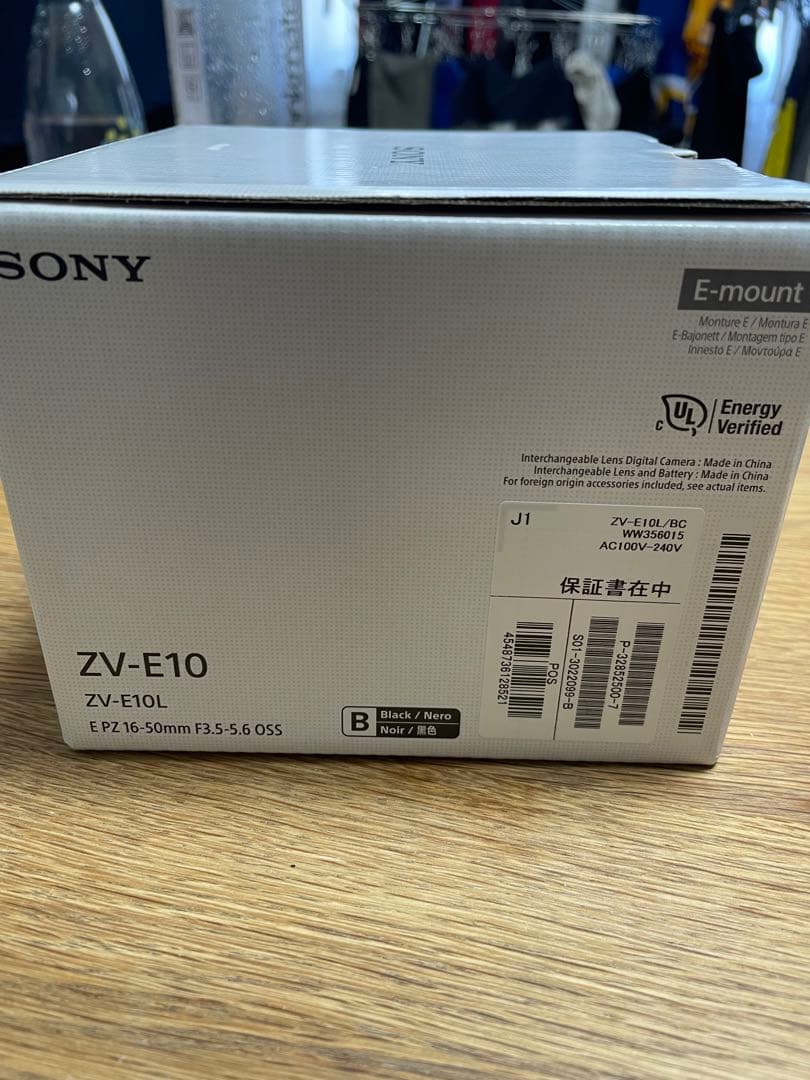 SONY ZV-E10 ミラーレス一眼レフ 本体　展示品