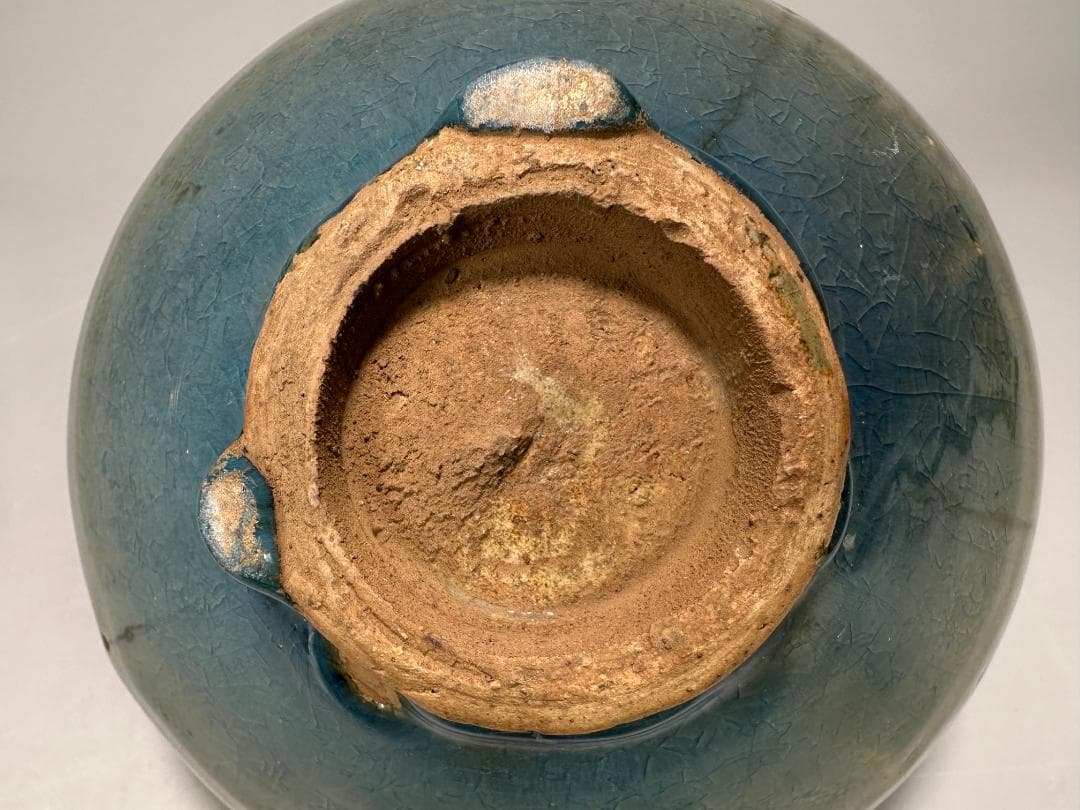 UA1U 中国美術　元〜明時代　鈞　鈞窯　茶碗　時代茶器　唐物　古物