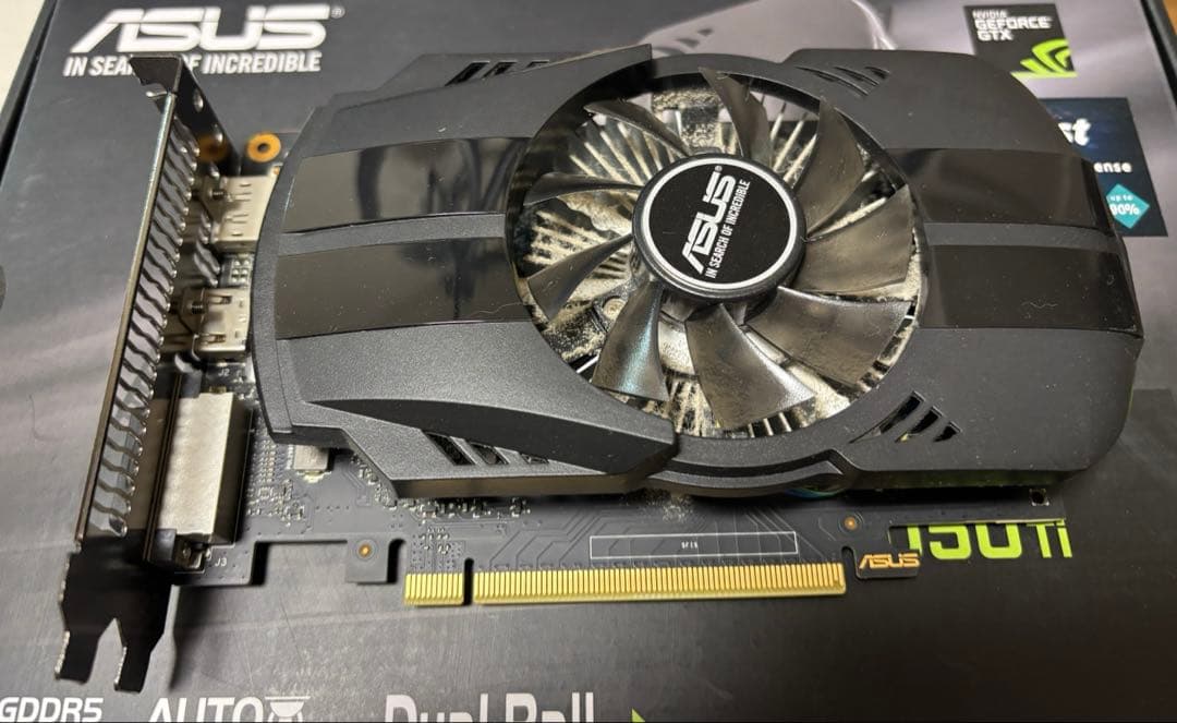 グラフィックボード・グラボ・ビデオカード ASUS GEFORCE GTX 1050 Ti 4GB GDDR5