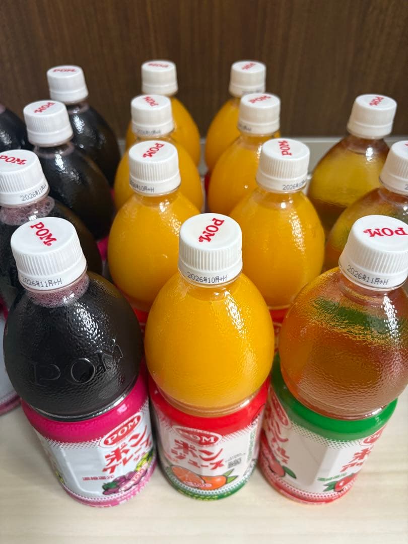 ポンジュース ソフトドリンク 800ml 17本セット