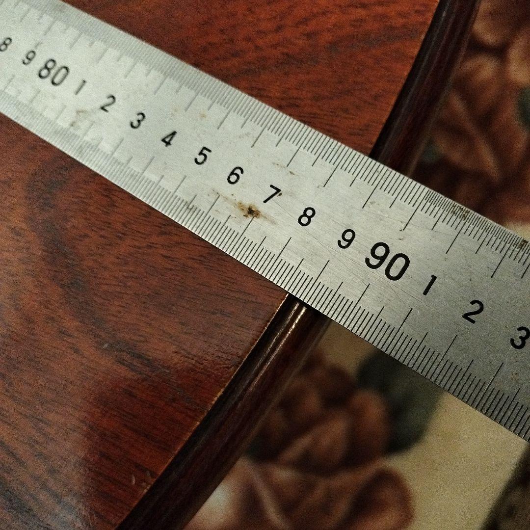 楕円形木製座卓 約90cm