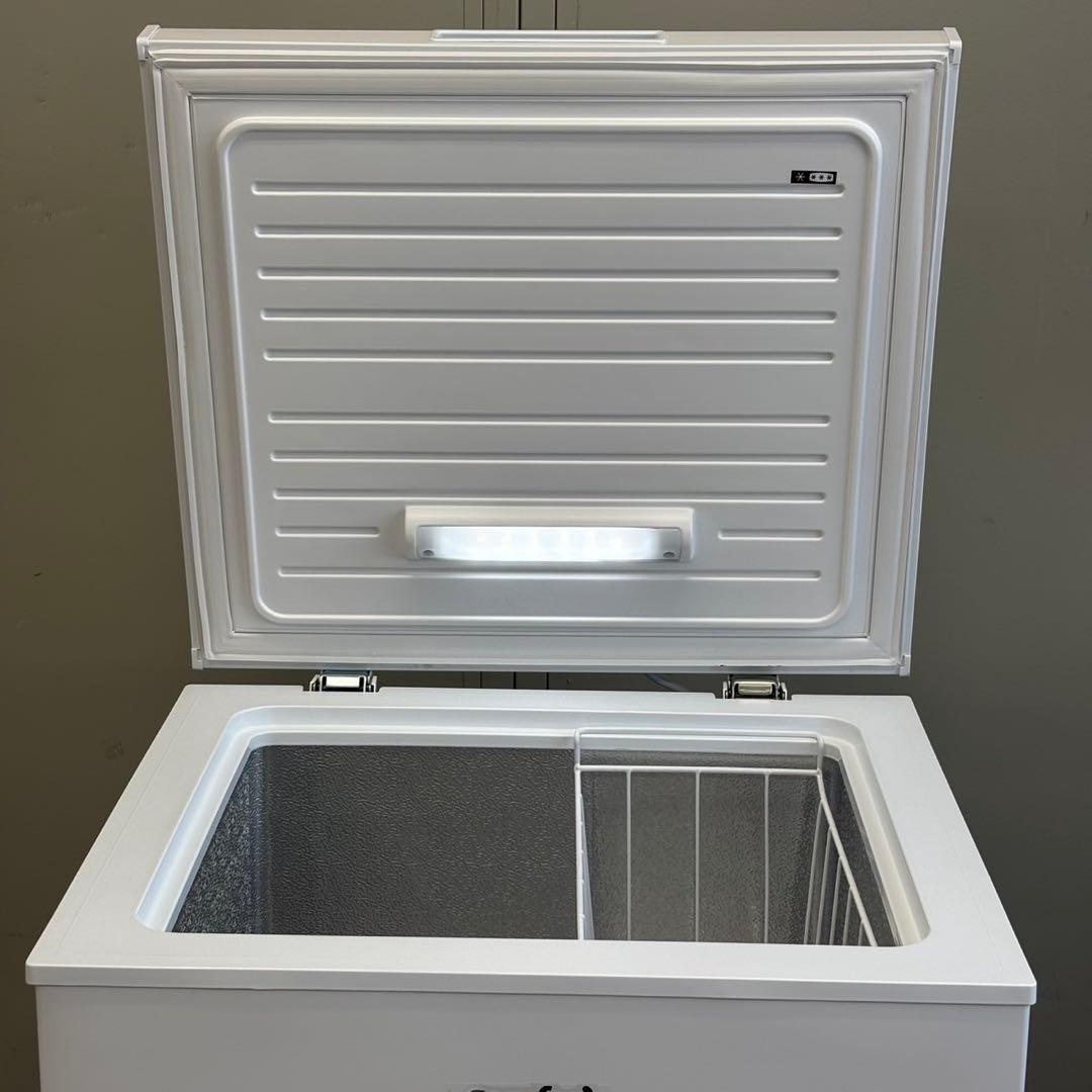☆送料込！設置対応◎99L コンフィー ノンフロン冷凍庫 RCC100WH(E)