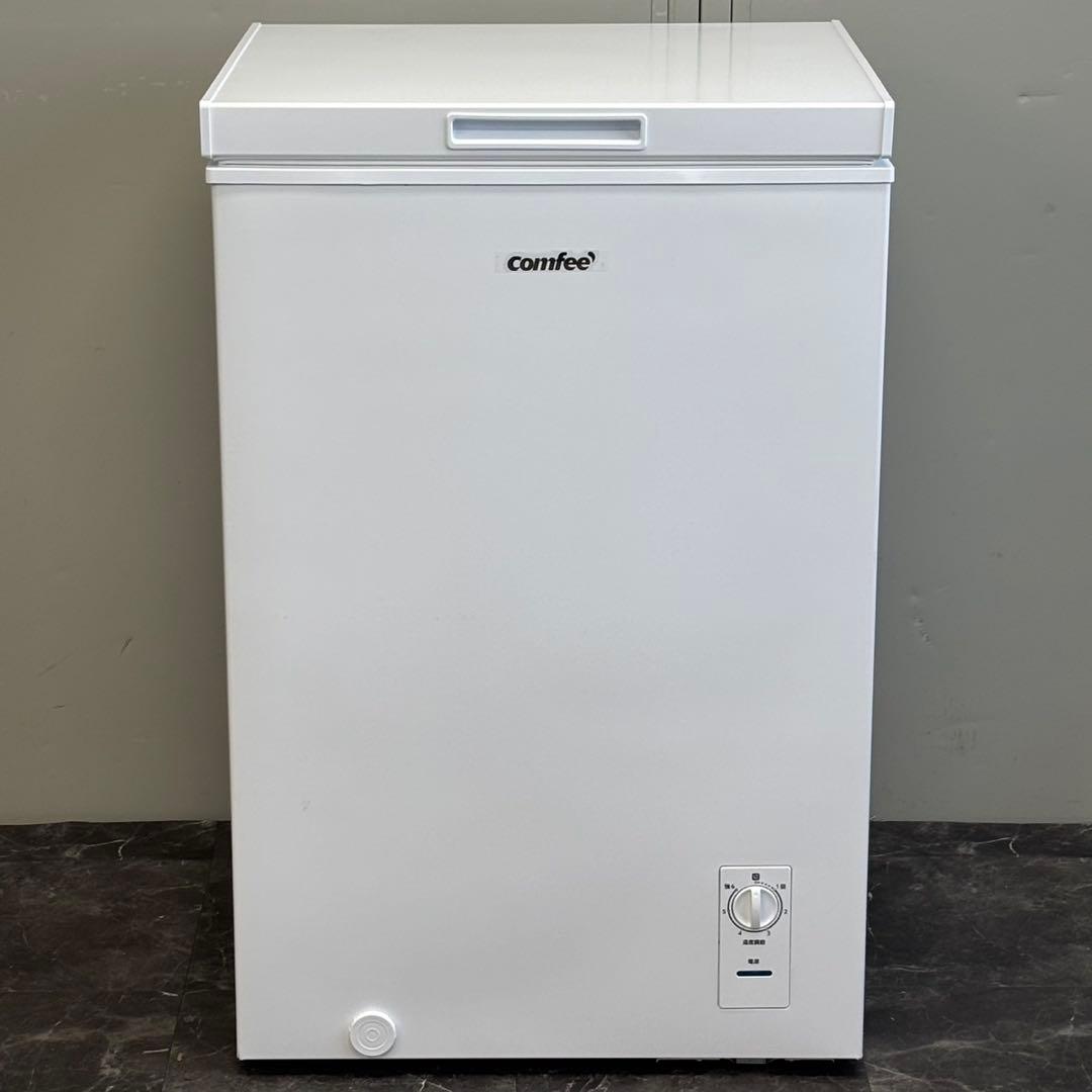 ☆送料込！設置対応◎99L コンフィー ノンフロン冷凍庫 RCC100WH(E)