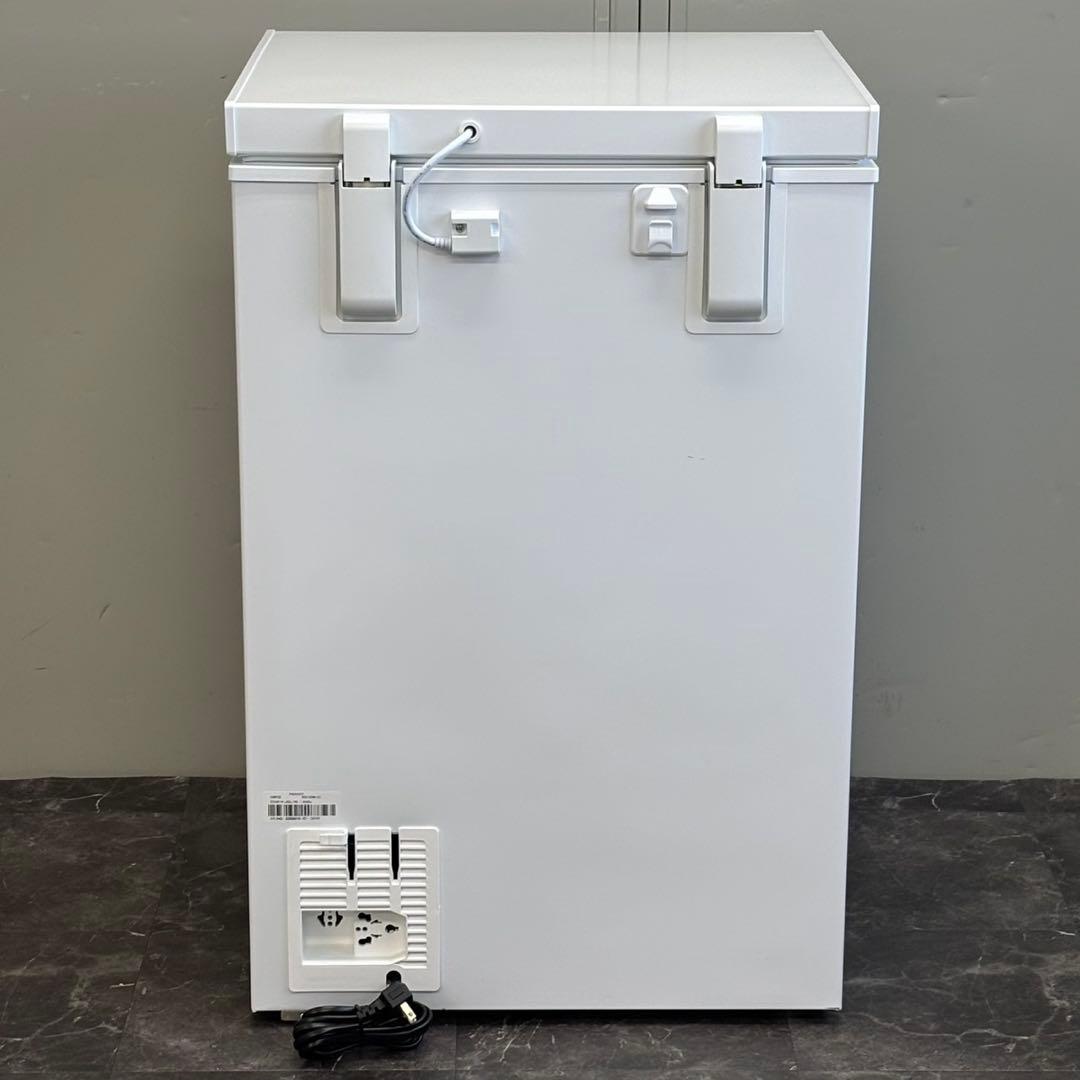 ☆送料込！設置対応◎99L コンフィー ノンフロン冷凍庫 RCC100WH(E)