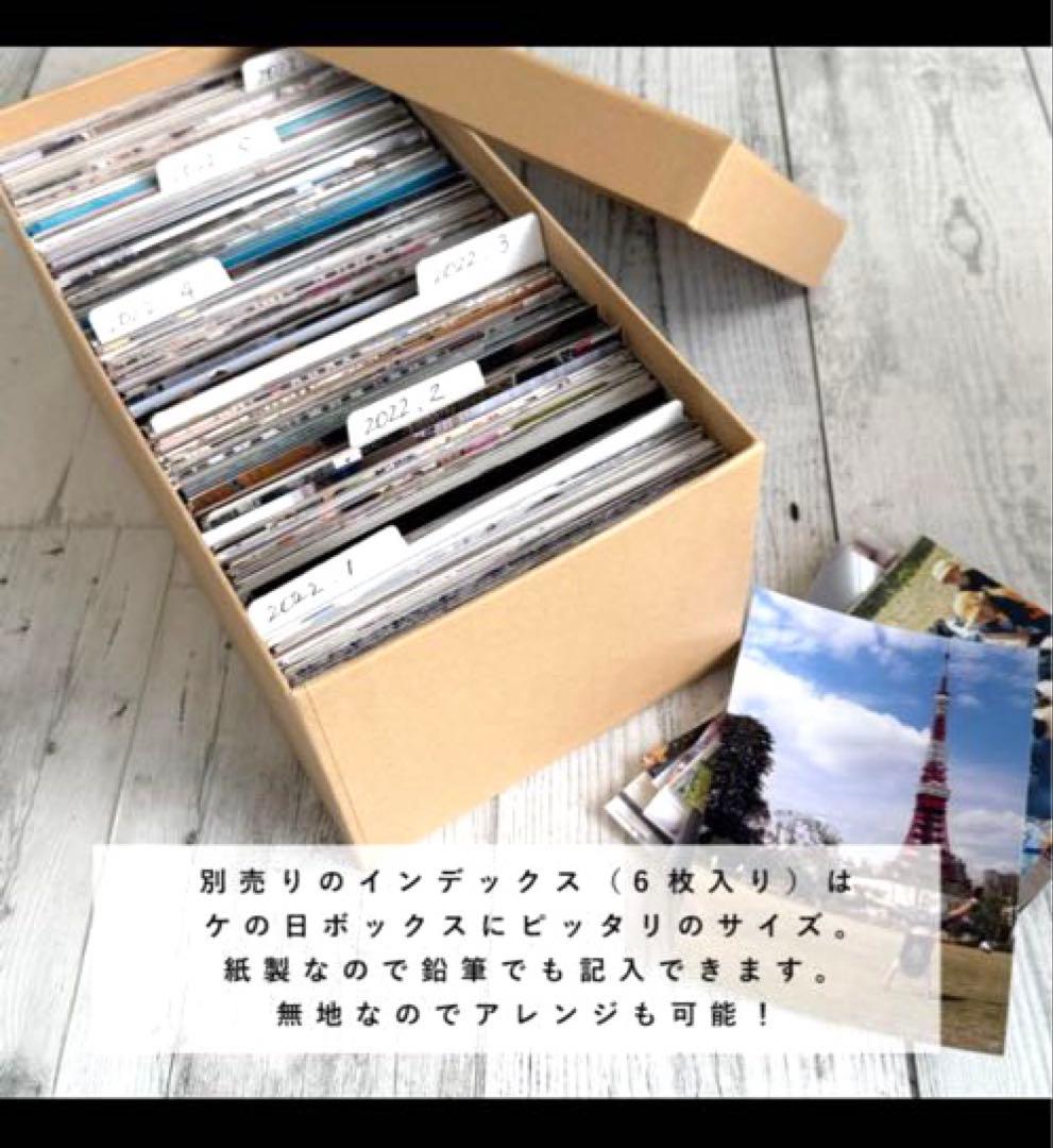 新品✨Kenohi-Box 9箱 グレージュ 写真収納ボックス インデックス24