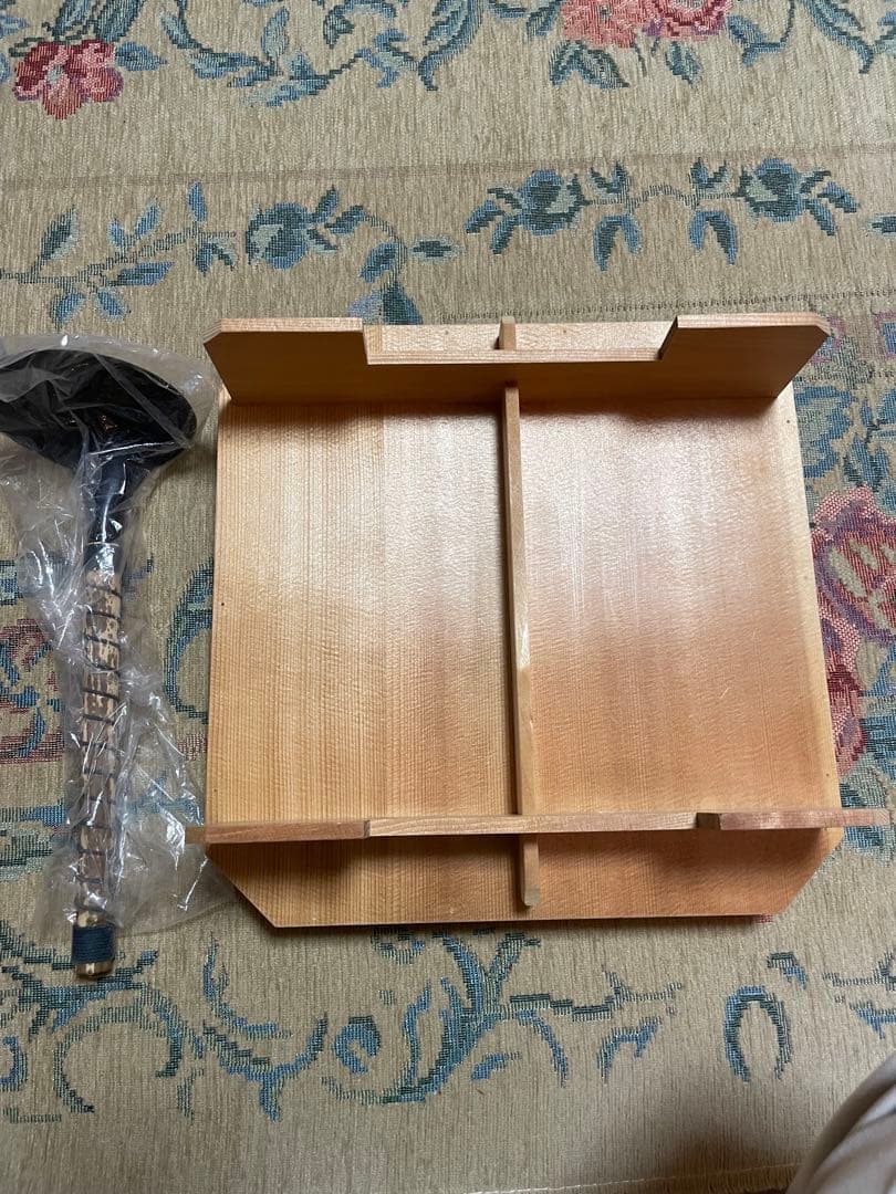 茶道具　半田炮烙一双と炭台、底取り　セットで #廻り炭