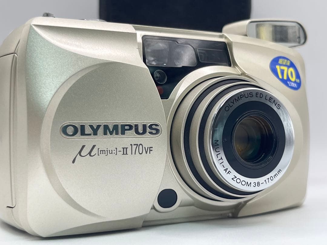動作確認済 OLYMPUS μ[mju:]-II 170VF フィルムカメラ