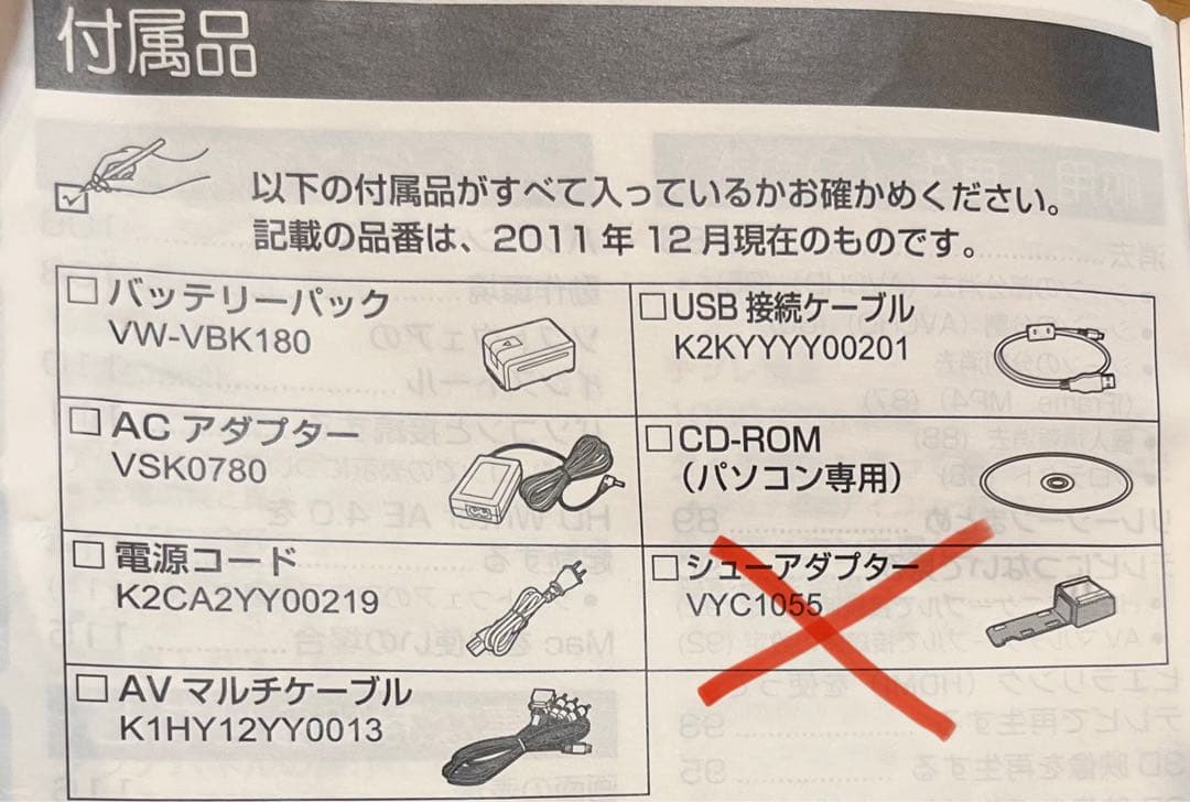 Panasonic HC-V600M ビデオカメラ 本体+4000mAバッテリー