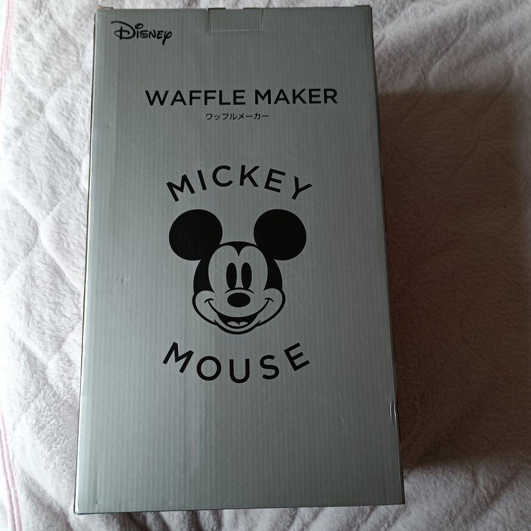 最終値下げ取説有 美品DisneyミッキーマウスワッフルメーカーWAFU-100