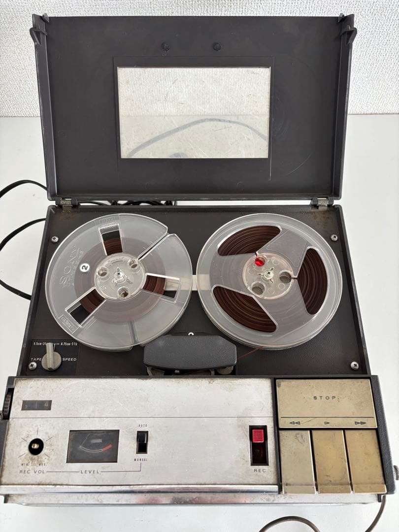 昭和レトロ ソニー オーディオ機器 テープ レコーダー TC-800 SONY
