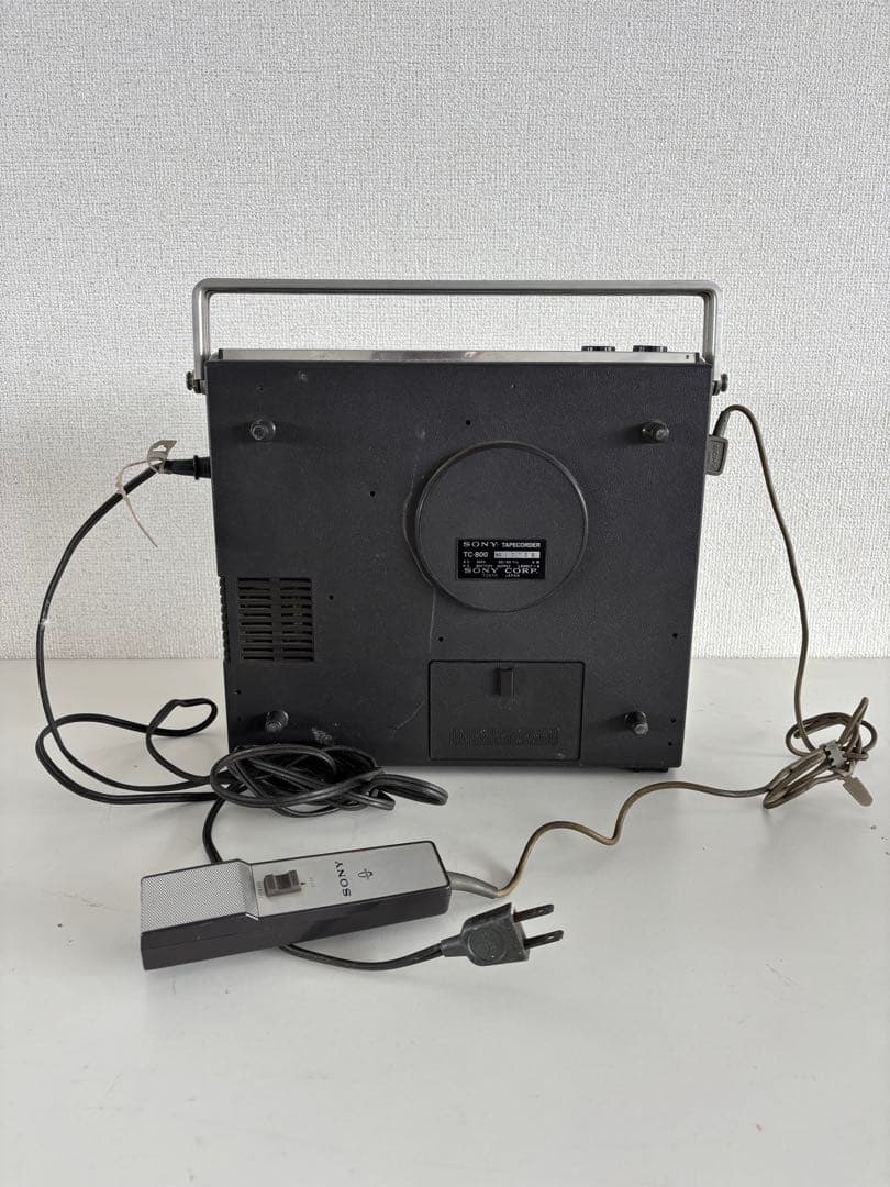 昭和レトロ ソニー オーディオ機器 テープ レコーダー TC-800 SONY