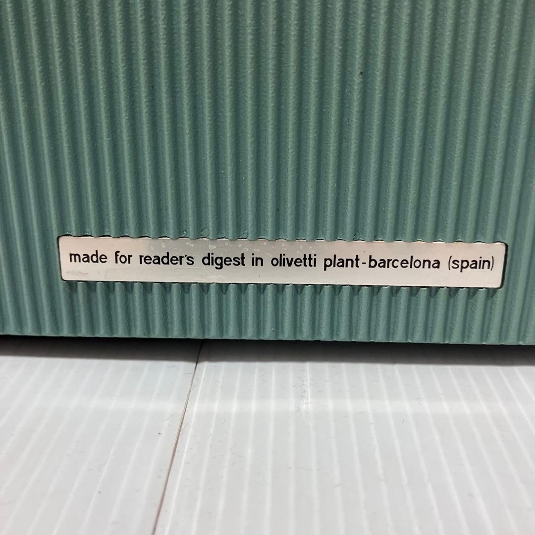 【olivetti/オリベッティ】lettera 32 タイプライター　レトロ