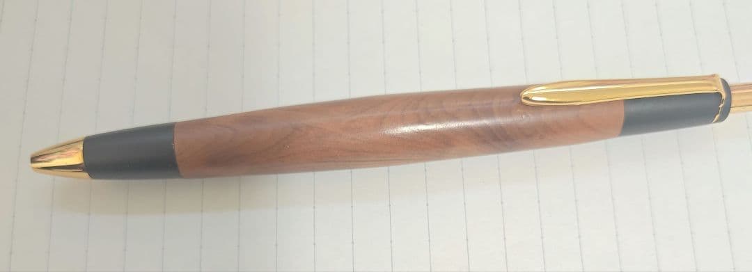 【値下げ】屋久杉工房kei 京 屋久杉【光明瘤】シャーペン0.5mm アルミ