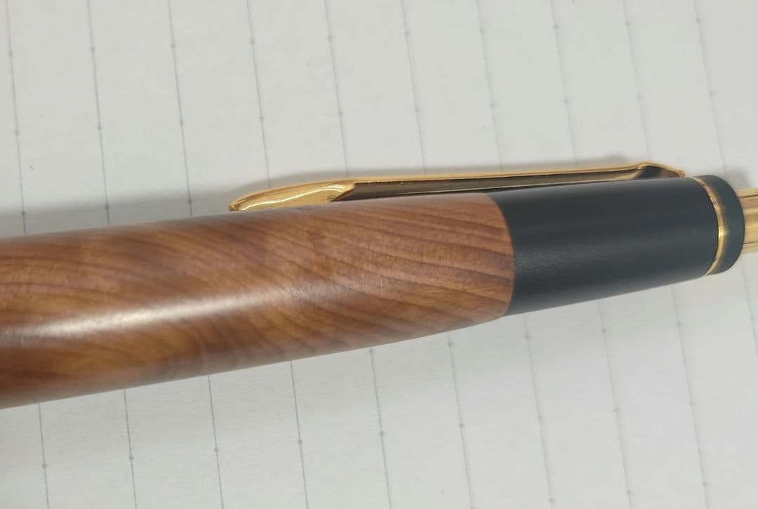 【値下げ】屋久杉工房kei 京 屋久杉【光明瘤】シャーペン0.5mm アルミ