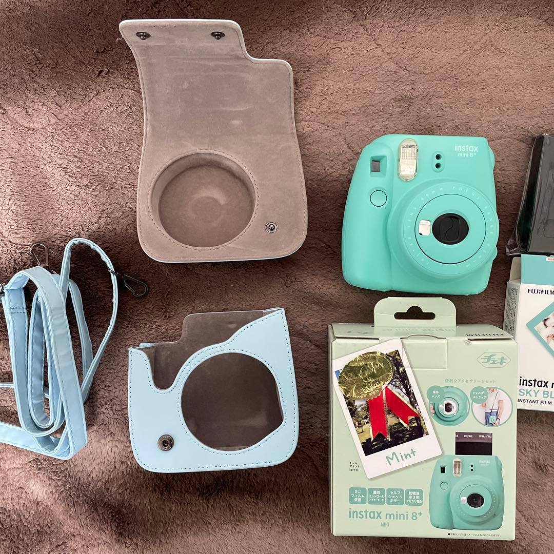 フィルムカメラ FUJI FILM INSTAX MINI 8+ N MINT