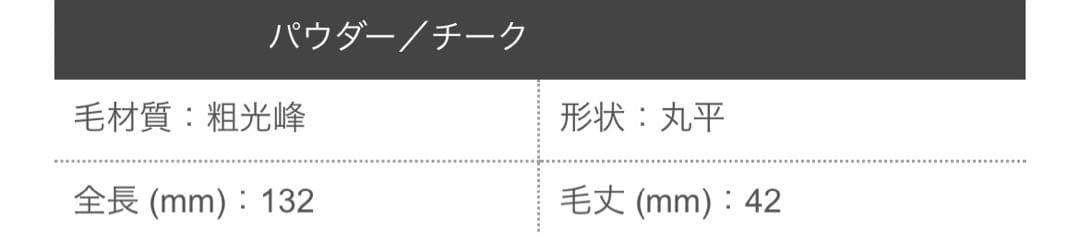 竹宝堂　化粧ブラシ3点セット