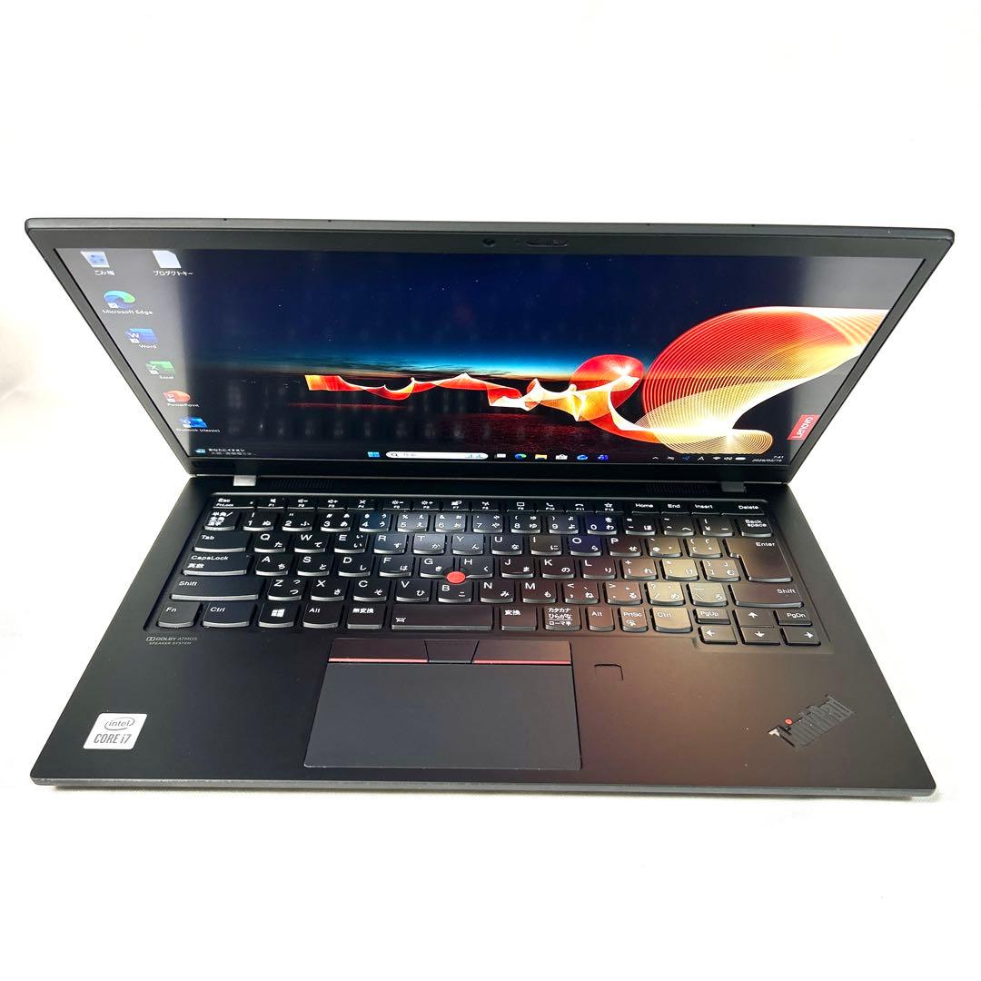 美品 ThinkPad X1 Carbon Gen8 i7 16GB 256GB